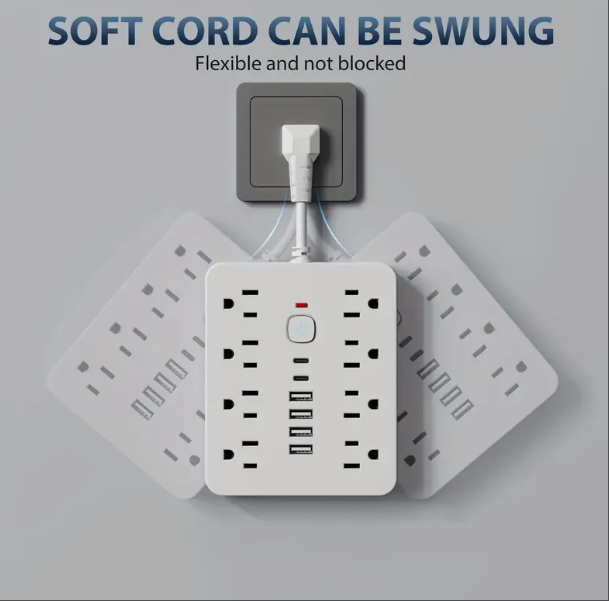 14-in-1 Power Strip Surge Protector