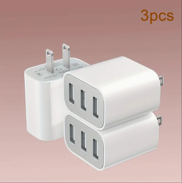 3-Port Fast Charger Power Block